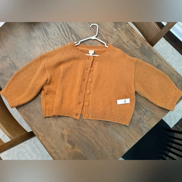Maeve (Anthropologie) Women's Copper Sweater Cardigan Size L - Picture 5 of 8